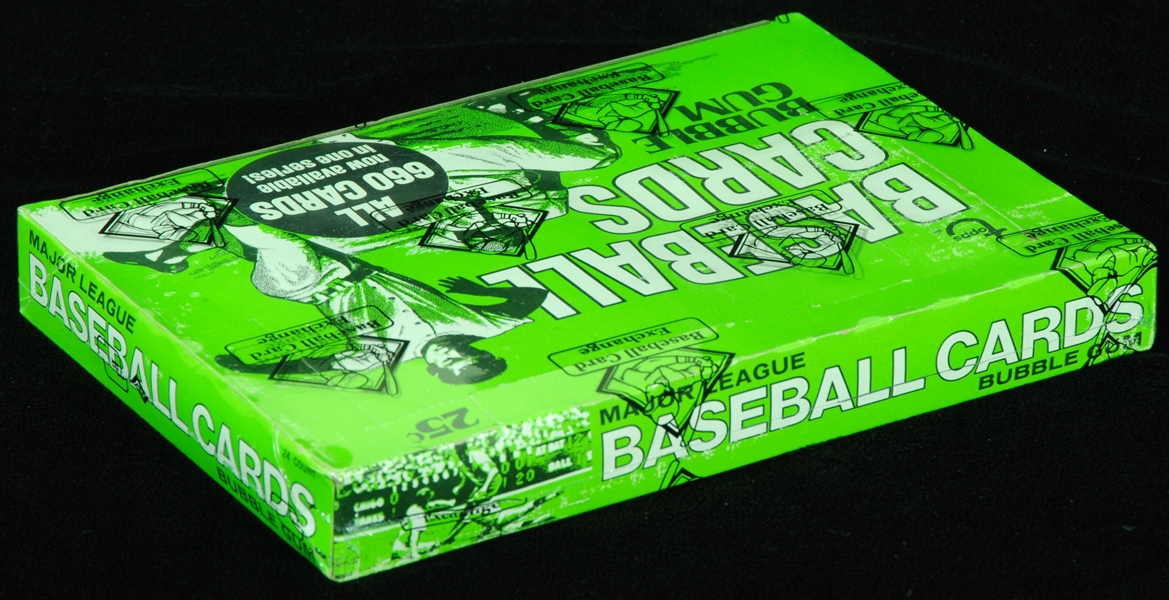 1975 Topps Baseball Cello Box (24) (Fritsch/BBCE)