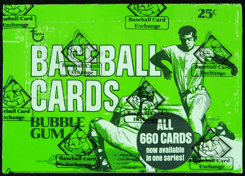 1975 Topps Baseball Cello Box (24) (Fritsch/BBCE)