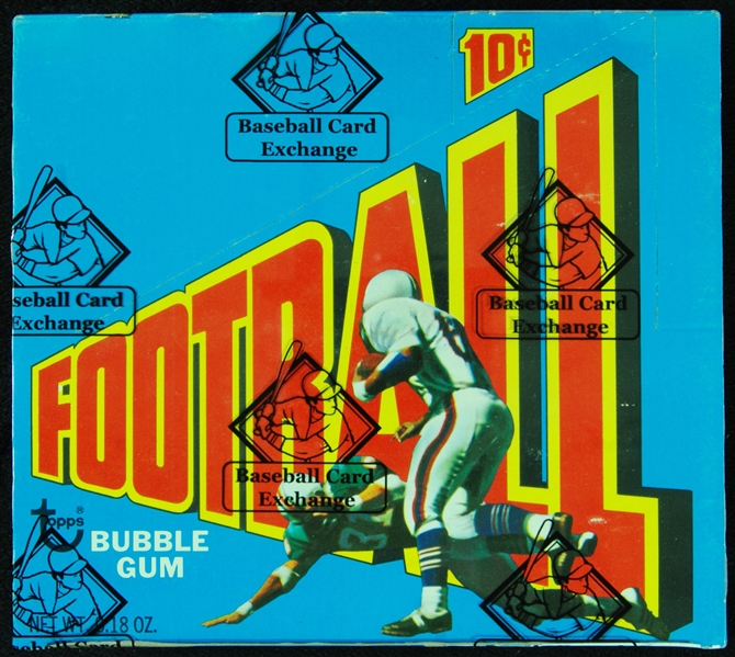 1972 Topps Football 2nd Series Wax Box (24) (Fritsch/BBCE)