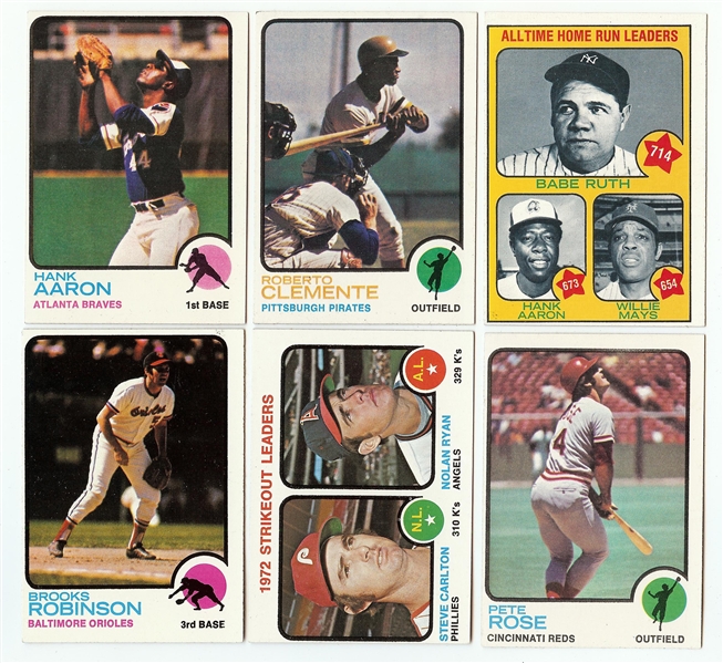 1973 Topps Baseball High-Grade First Series (132)