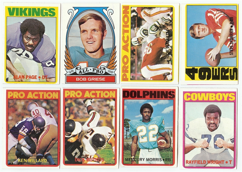 1972 Topps Football High-Grade Final Series (88)