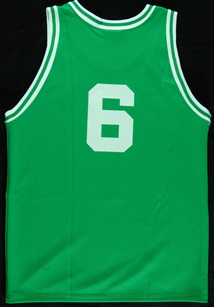 Bill Russell Signed Celtics Green Jersey 11x NBA Champs (PSA/DNA)