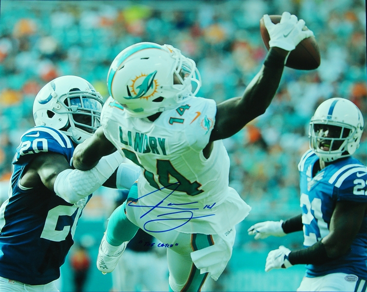 Jarvis Landry Signed The Catch 16x20 Photo (PSA/DNA)