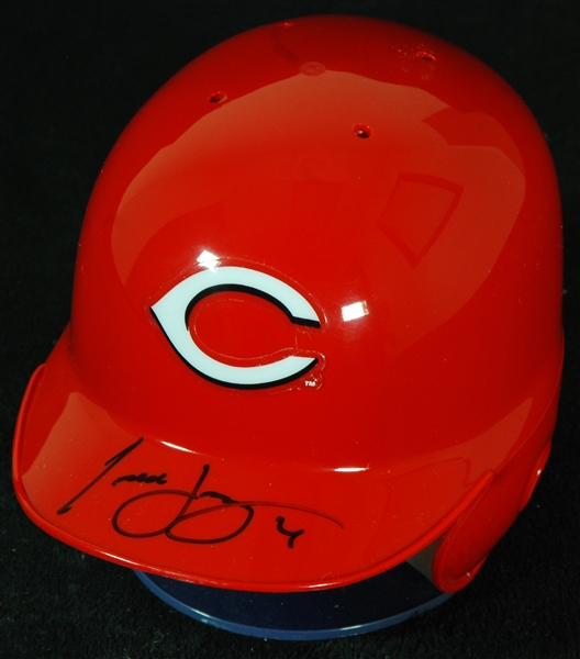 Todd Frazier Signed Reds Mini-Helmet (PSA/DNA)