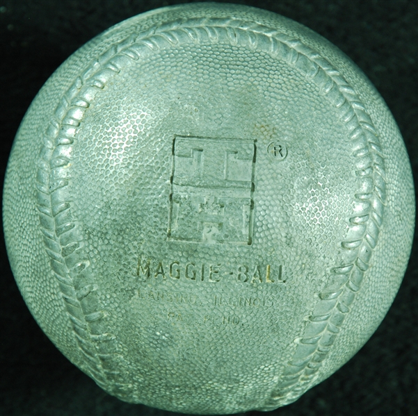 Original C. 1960s Maggie-Ball Magnesium Weighted Test Baseball