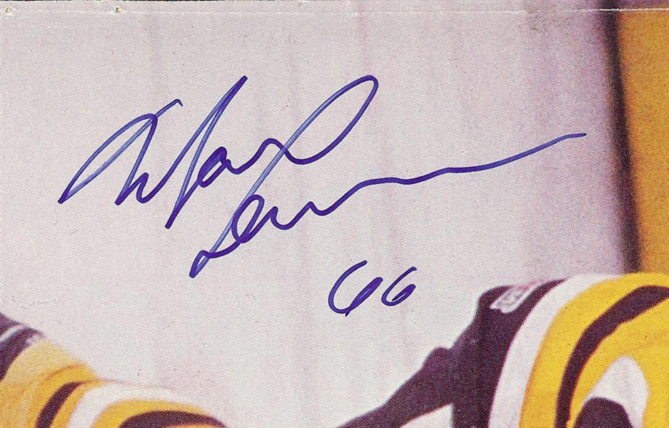 Mario Lemieux Signed 8x11 Magazine Photo (PSA/DNA) 