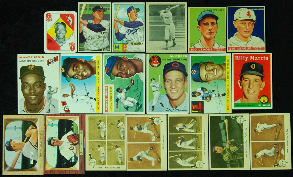 Vintage 1950’s-1960’s HOFer Rookies and Stars (37)