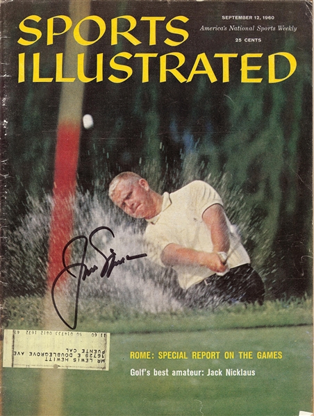 Jack Nicklaus Signed Sports Illustrated Magazine (1960) (PSA/DNA)