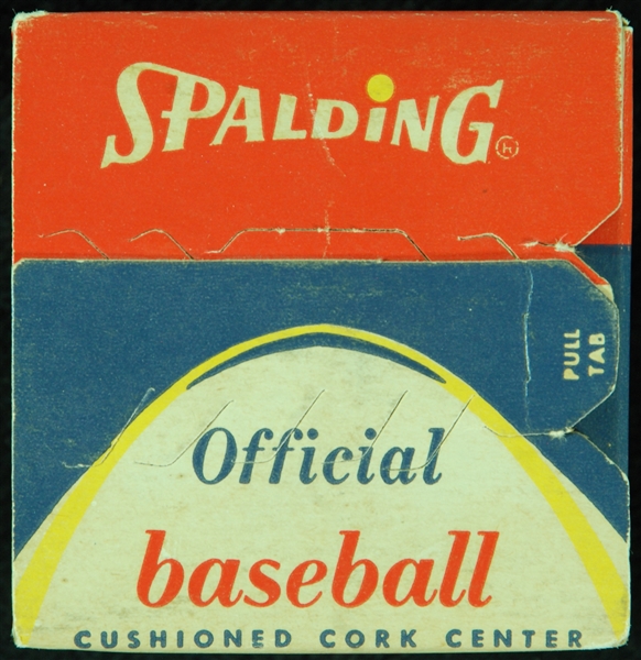 1950s Spalding Official Little League Baseball in Sealed Box