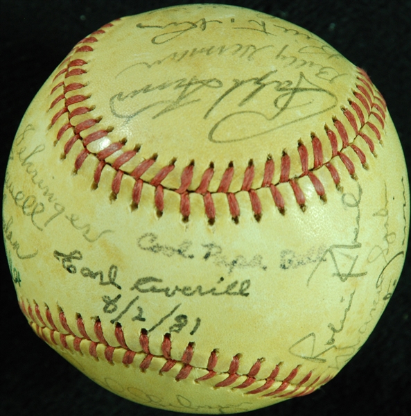 HOFer Multi-Signed ONL Baseball (22)