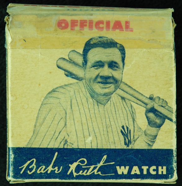 1949 Babe Ruth Exacta Character Watch Display Box