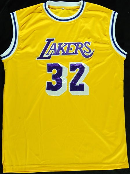 Magic Johnson Signed Lakers Jersey (PSA/DNA)