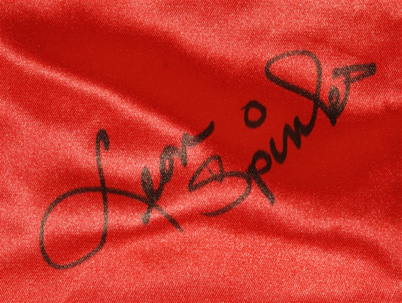 Leon Spinks Signed Boxing Trunks (PSA/DNA)