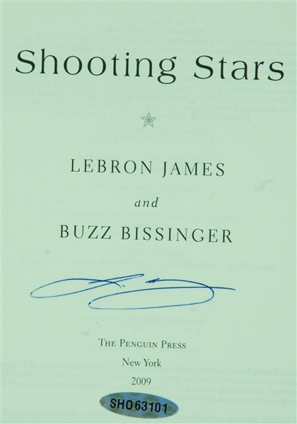 LeBron James Signed Shooting Stars Book (UDA)