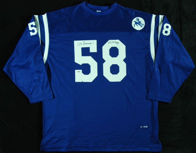 Art Donovan Signed Colts Jersey (PSA/DNA)