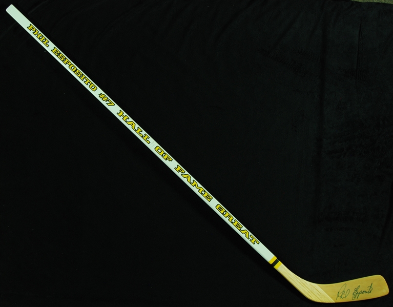 Phil Esposito Signed Custom Hockey Stick (PSA/DNA)