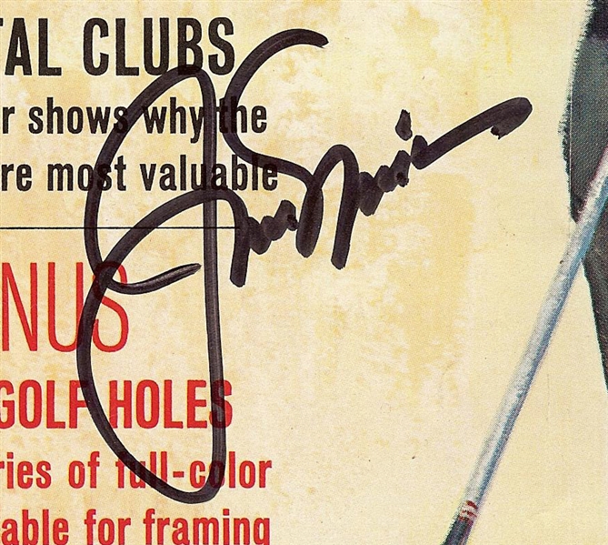 Jack Nicklaus Signed Golf Magazine (1963) (PSA/DNA)