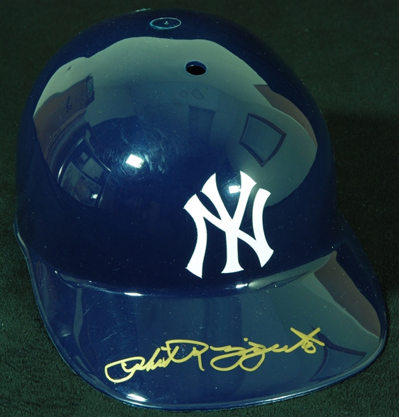 Phil Rizzuto Signed Yankees Replica Batting Helmet (PSA/DNA)