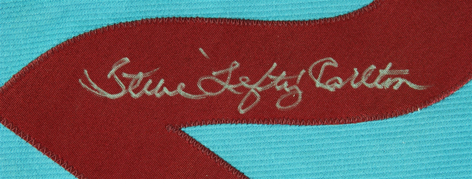 Steve Carlton Signed Phillies Jersey (PSA/DNA)