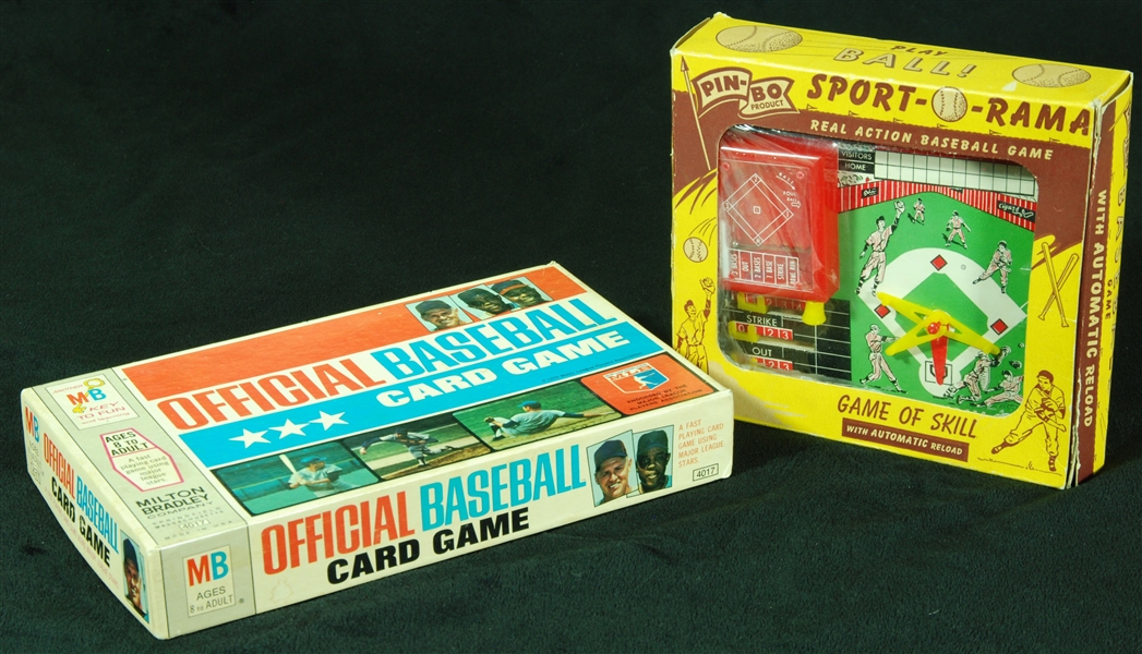 Vintage Baseball Games Pair (2)