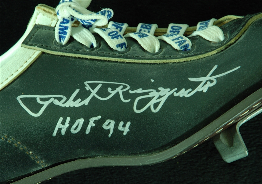 Phil Rizzuto Signed Baseball Cleat HOF 94 (PSA/DNA)