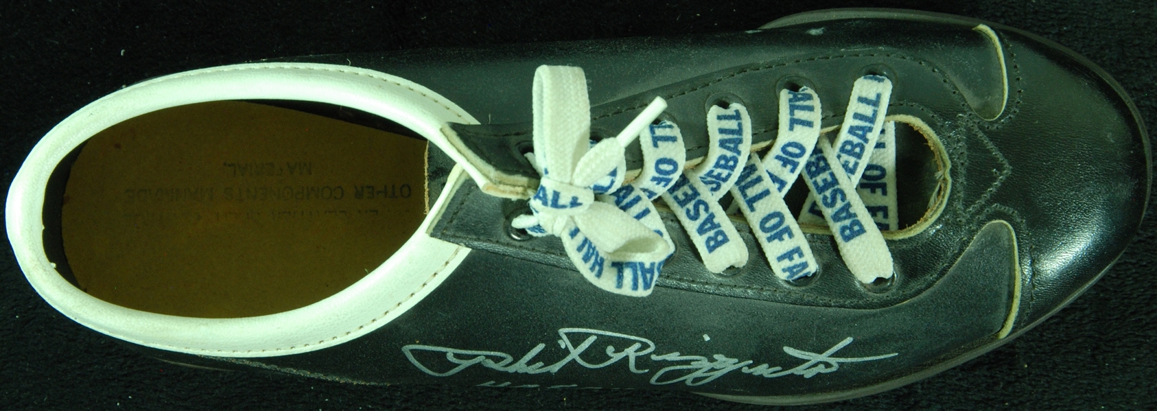 Phil Rizzuto Signed Baseball Cleat HOF 94 (PSA/DNA)