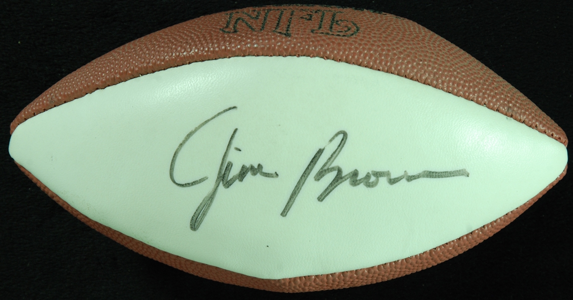 Jim Brown Signed Wilson Mini-Football (PSA/DNA)