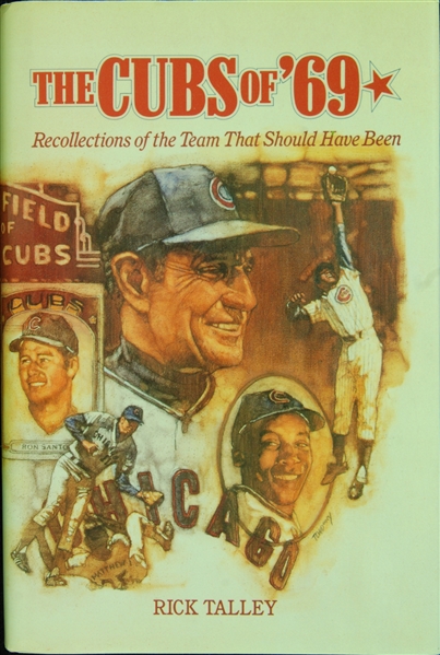 Multi-Signed Chicago Cubs The Cubs of 69 Book (26)