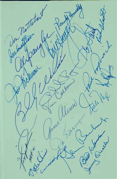 Multi-Signed Chicago Cubs The Cubs of 69 Book (26)