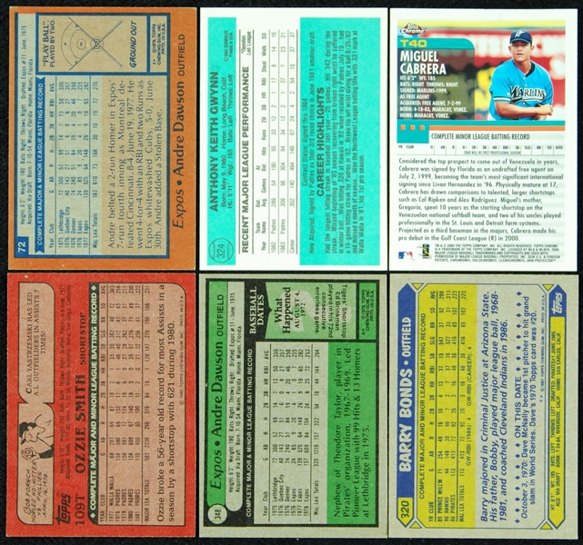 High-Grade 1980’s and 1990’s Rookie Cards of HOFers and Stars (129)