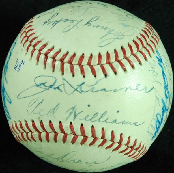 1948 Boston Red Sox Team-Signed OAL Baseball (22)