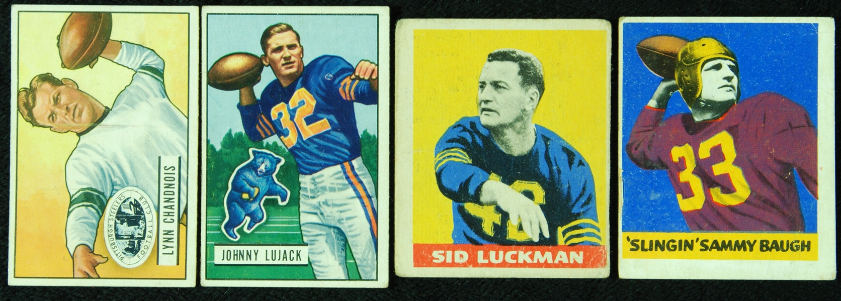 1940’s and 1950’s Vintage Leaf and Bowman Football With HOFers (55)