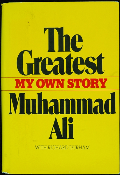 Muhammad Ali Signed The Greatest My Own Story Book (SGC)