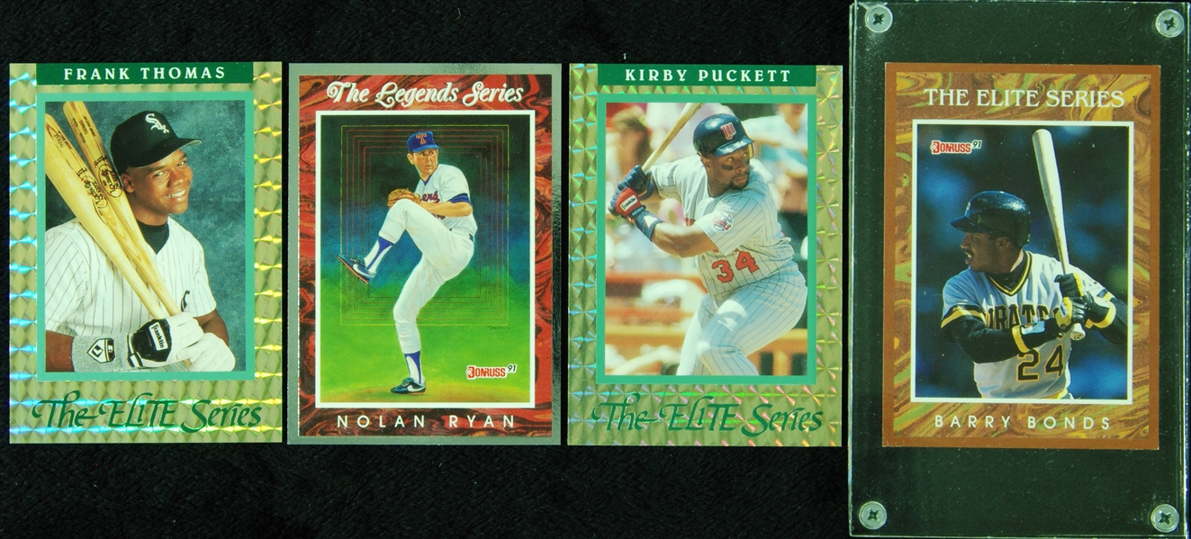 Early 1990’s Leaf Baseball Elite Series and Legends HOFers and Stars (43)