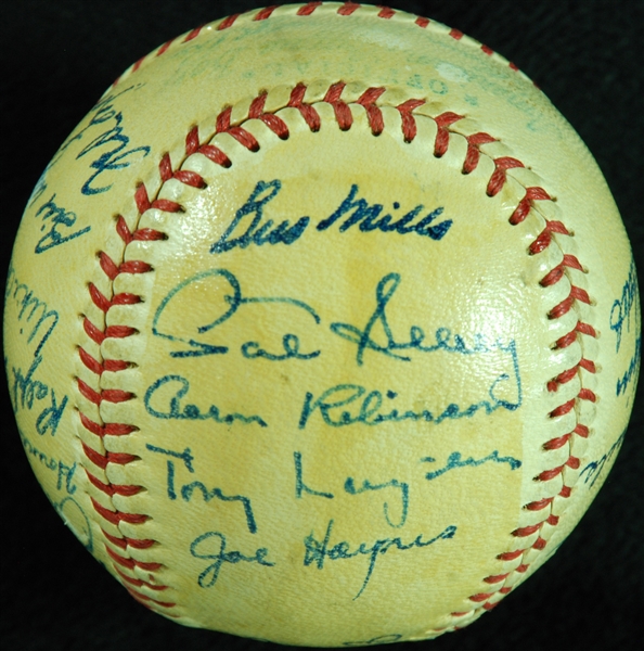 1949 Chicago White Sox Team-Signed OAL Baseball (22)