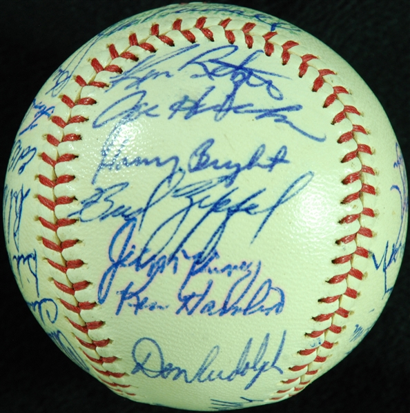 1962 Washington Senators Team-Signed OAL Baseball (27) (PSA/DNA)