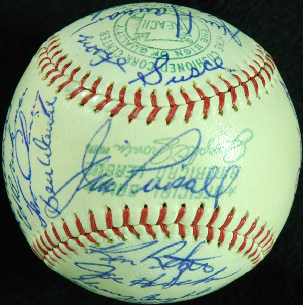 1962 Washington Senators Team-Signed OAL Baseball (27) (PSA/DNA)