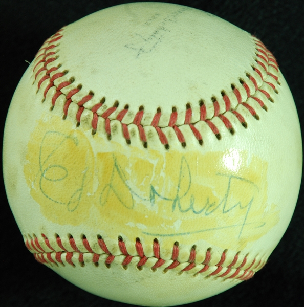 Senators GM Ed Doherty Single-Signed Baseball