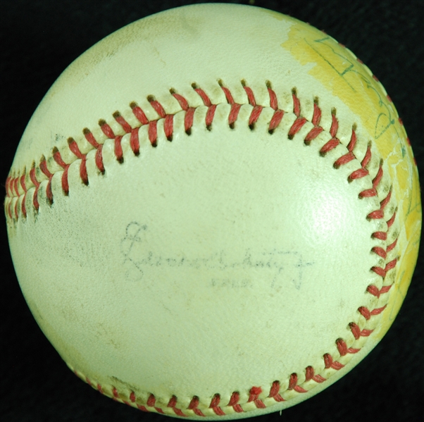 Senators GM Ed Doherty Single-Signed Baseball