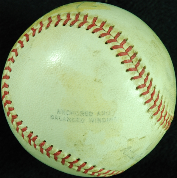 Senators GM Ed Doherty Single-Signed Baseball