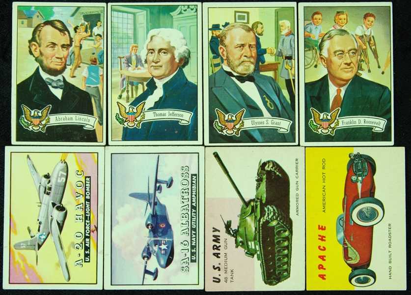 1938-54 Non-Sport Grouping With Wings, Wheels and Presidents (96)