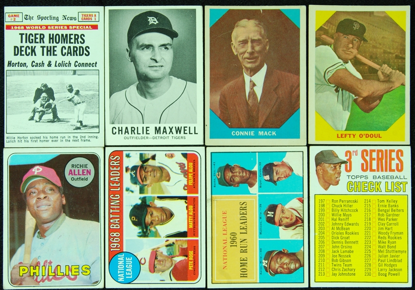 Massive Group of 1960’s Topps Baseball With Stars, Specials (413)