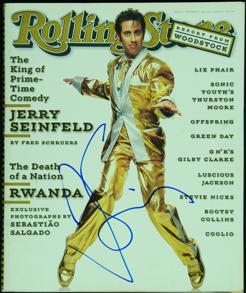 Jerry Seinfeld Signed Rolling Stone Magazine (PSA/DNA)