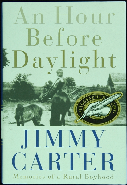 Jimmy Carter Signed An Hour Before Daylight Book (PSA/DNA)