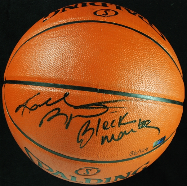 Kobe Bryant Signed Basketball Inscribed Black Mamba (36/124) (Panini)