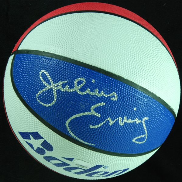 Julius Erving Signed ABA Replica Basketball (Fanatics)