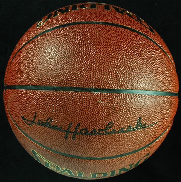 John Havlicek Signed Spalding Basketball (PSA/DNA)