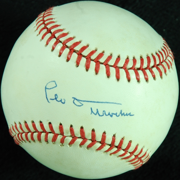 Leo Durocher Single-Signed ONL Baseball (PSA/DNA)