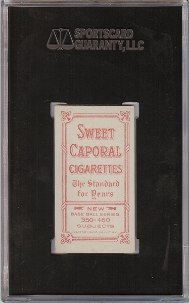 1909-11 T206 Rube Geyer (Sweet Caporal) SGC 4