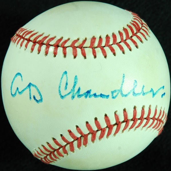 Happy Chandler Single-Signed OAL Baseball (PSA/DNA)